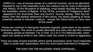 Mulgowie Yowie