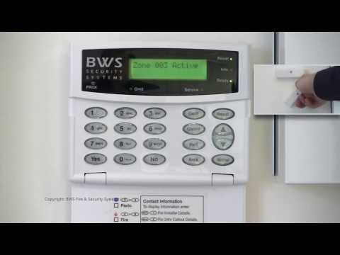 How to set & unset a Texecom alarm panel
