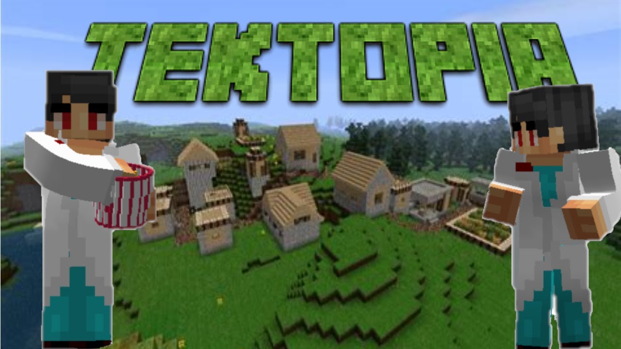 Kurz Erklärt! - Automatisierte Dörfer errichten! - TekTopia Mod ...