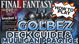 HOW TO PLAY - GOLBEZ, CRYSTAL COLLECTOR - EDH DECK GUIDE TECH TUTORIAL Beginner MTG FINAL FANTASY FF