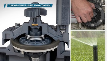 Tuning an Irrigation Valve Using Flow Control