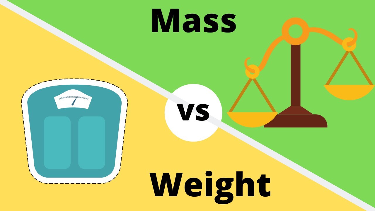 Difference between MASS and WEIGHT - YouTube