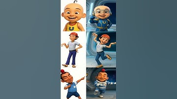 🌈Upin - Ipin In Real life : Captian Upin, Ipin, Baby Kak Ros #upinipin  #shorts #sprunki #brainrot