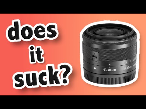Canon EF-M 15-45mm f3.5-6.3 IS STM Lens - Does it Suck? - YouTube