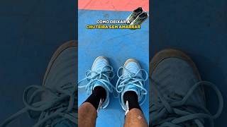 COMO DEIXAR A CHUTEIRA SEM AMARRAR #futsal #fut #tutorial #soccer