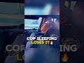 A citizen caught a cop sleeping. Moments later, the cop completely lost it 🔥