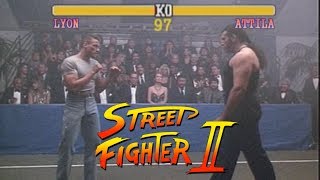 Van Damme in Street Fighter 2: Lionheart Edition