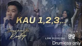 DRUMLESS Kau 1,2,3 - GMS LIVE (Album SONGS FROM THE ROOFTOP)