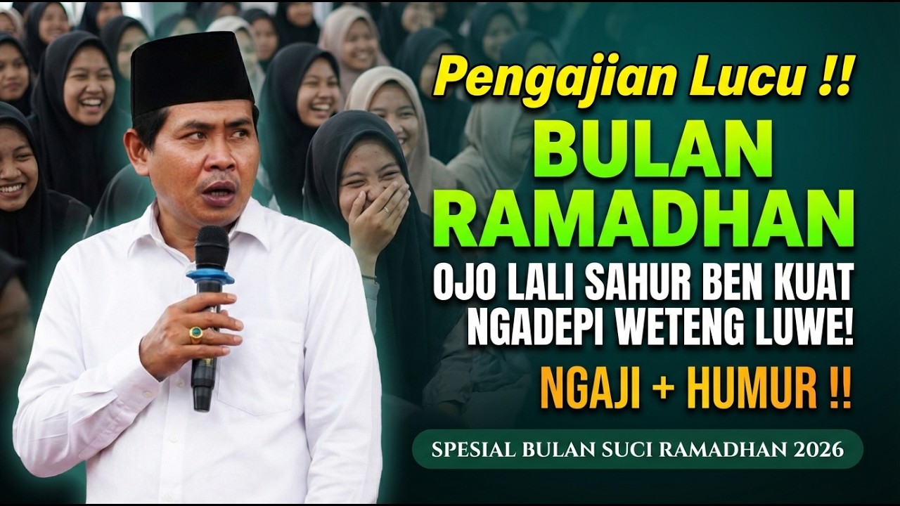 KH ANWAR ZAHID TERBARU 2026 || PENGAJIAN LUCU BULAN RAMADHAN