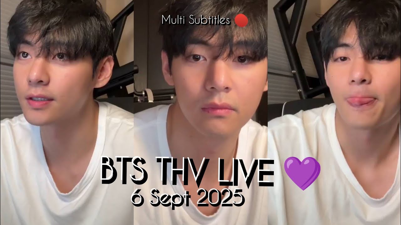 (CC) BTS THV LIVE 💜|HAPPY YEONTAN DAY| 250907 - Official TO SKY