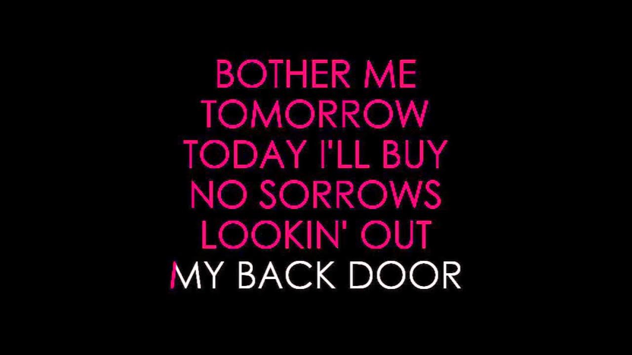 Creedence Clearwater Revival Lookin' Out My Back Door Karaoke Creedence Clearwater Revival Lookin' Out My Back Door Karaoke