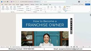 Shelly Cashman Word 365 | Module 9: End of Module Project 1 B&T Finance Services