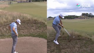 Scottish Bunker BEATS UP Pro Golfer