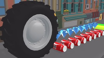 Wheel Smash - All Levels Gameplay Android, iOS