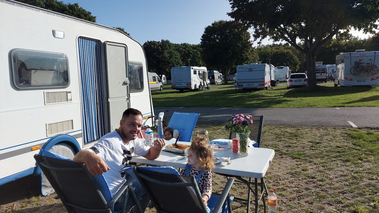 In camping cu rulota din nou!!!..💥.Bredäng camping💥 Stockholm!...