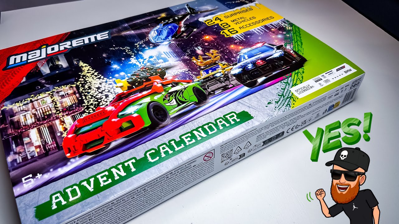 Распаковка Адвент-календаря Majorette 2025 — Адвент-календарь — Рождественский подарок — JD Showcase