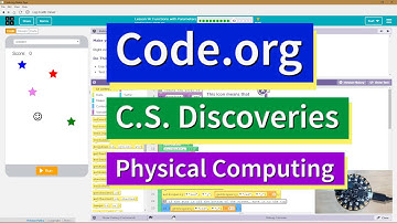 Functions with Parameters Lesson 14.10 Tutorial Code.org CS Discoveries Physical Computing Unit 6