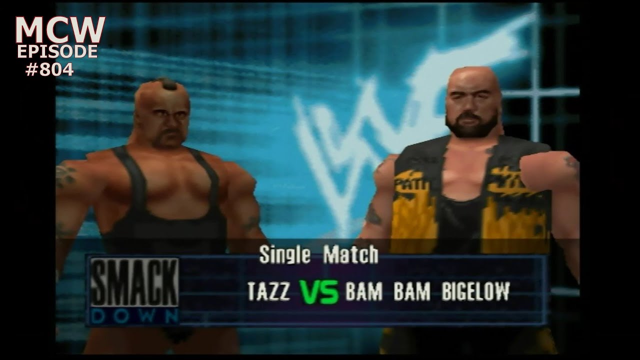 Tazz Vs Bam Bam Bigelow Smackdown Ep 804 Youtube 