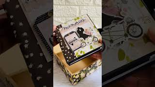 Scrapbook for engagement anniversary✨
