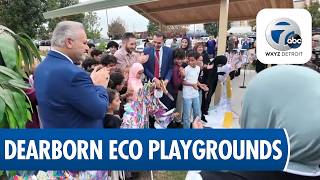 Dearborn Salina schools open $3 million green playgrounds
