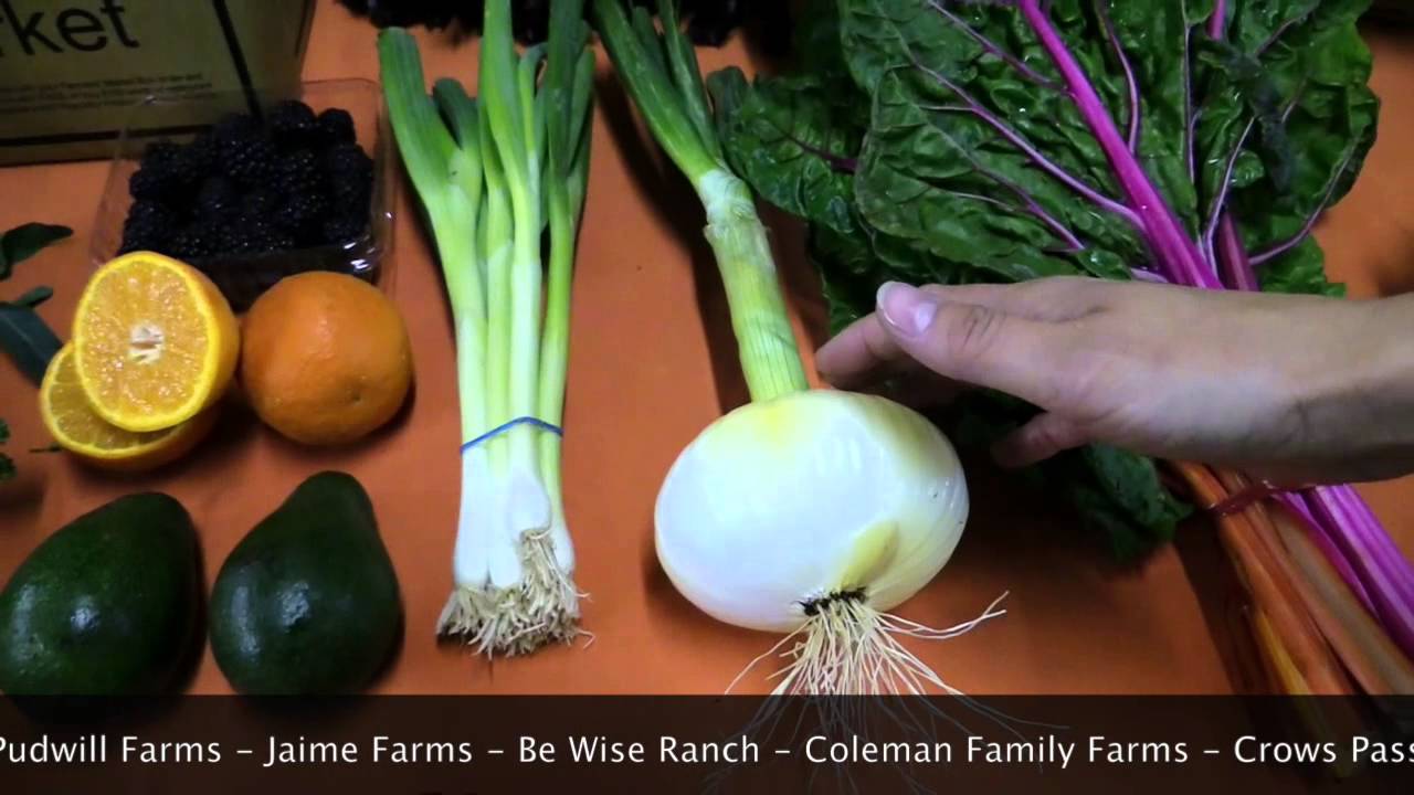 Farmers' Market Box 5-22-14 - Specialty Produce