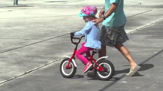 Leila&#39;s Very First Bike Ride