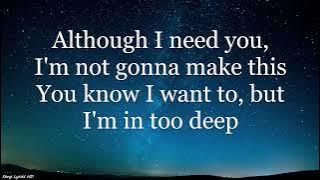 Genesis - In Too Deep (Lyrics HD)