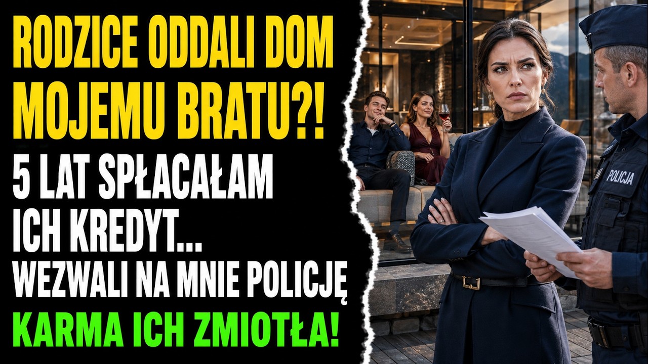 Zadzwonił telefon. Myślałam, że to kolejny klient. Zamiast tego usłyszałam głos mojej matki, która bez żadnego wstępu zażądała kodów do mojej willi. „Daniel i Natalia robią remont, nie mamy gdzie...