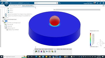 FEA Transitioning Axi Analytical Rigid Surface Contact 3DEXPERIENCE R2022x