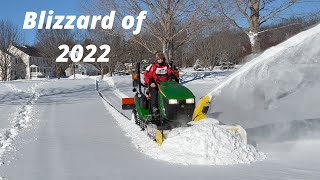 John Deere Snowblower  1025r  vs Blizzard