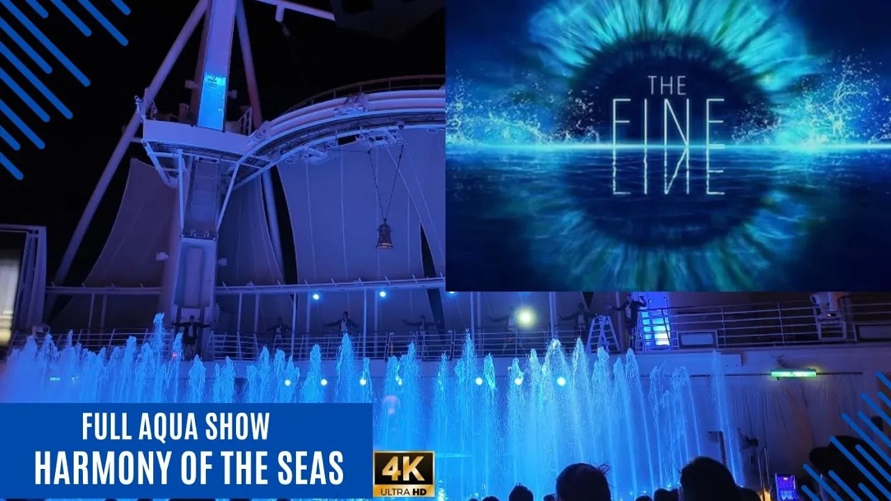HARMONY OF THE SEAS  Fine Line AQUA Show Full Performance | Royal Caribbean Cruise | 2026 | 4K
