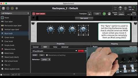 How to synchronize your MIDI controller knobs with Gig Performer’s widgets