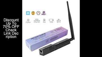 Zigbee 3.0 to Ethernet SMLIGHT SLZB-06 USB,and WiFi gateway coordinator with PoE, works with Zigbee2