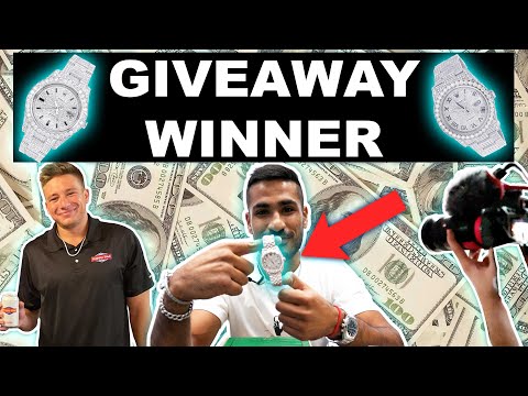 SteveWillDoIt x TPT Give Away a $25,000 FULLY ICED OUT Rolex