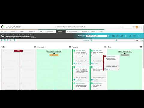 Codebeamer User Guide