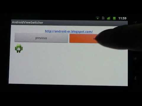 Example of ViewSwitcher