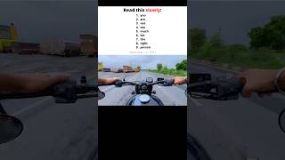 Read it slowly #shorts #jawa #bike #motovlog #scenery