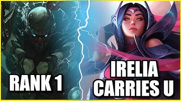 I TEAMED UP WITH "IRELIA CARRIES U" (RANK 1 IRELIA) ... AND THEY DIDN