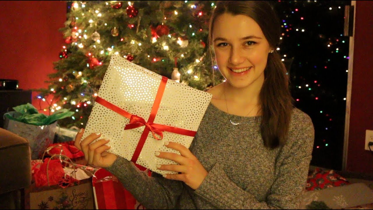 ASMR - Christmas Present Crinkling and Tapping by the Tree