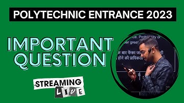 Polytechnic Model Paper Solution 2023 | polytechnic entrance exam preparation 2023 | Polytechnic