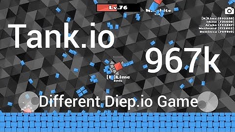 Different Diep.io Game #1 Tankio 967k/다이피오와 비슷하지만 다른 게임 Tank.io 967k