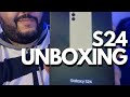 SAMSUNG S24 UNBOXING