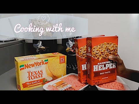 Cook with me | Hamburger helper