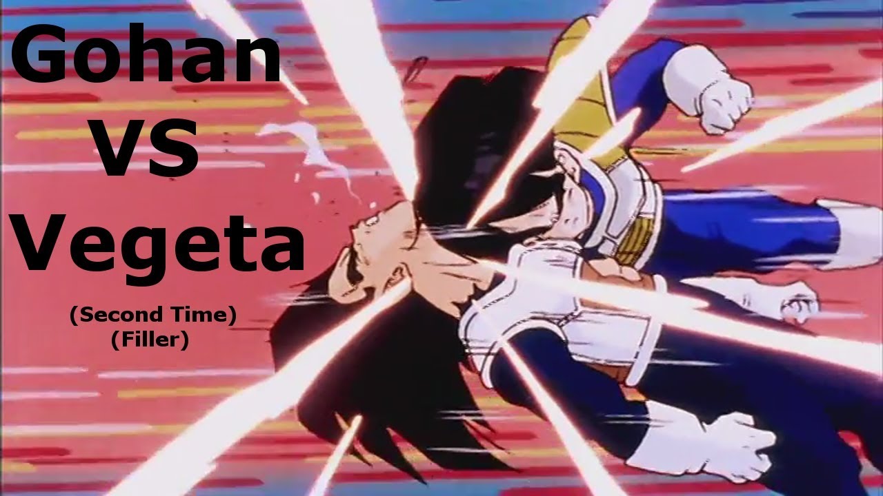 Dragon Ball Z - Gohan VS Vegeta (Second Time) (English FUNimation Dub ...