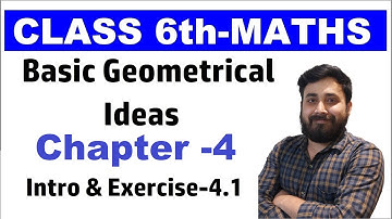 Class 6 Maths Chapter 4 : Basic Geometrical Ideas I Exercise 4.1 Solution I NCERT
