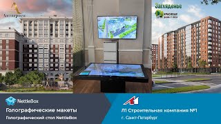 Л1 Строительная компания №1 увеличивает количество архитектурных голографических макетов NettleBox