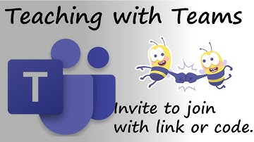 How to Invite Students with Code or Link to teams class.
