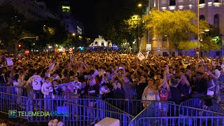 ⚽️ Madridistas celebrate Real Madrid 15th Champions League Title at Plaza Cibeles [LIVE]