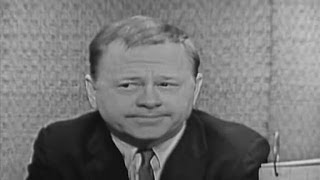 What's My Line?  Mickey Rooney; Martin Gabel [panel] (Dec 31, 1961)