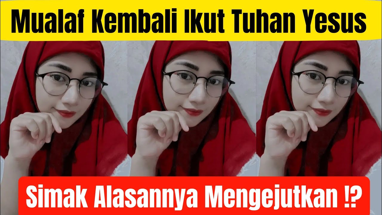 Kesaksian Terbaru !! Mualaf Kembali Percaya Tuhan Yesus, Hidupku Tenang !!